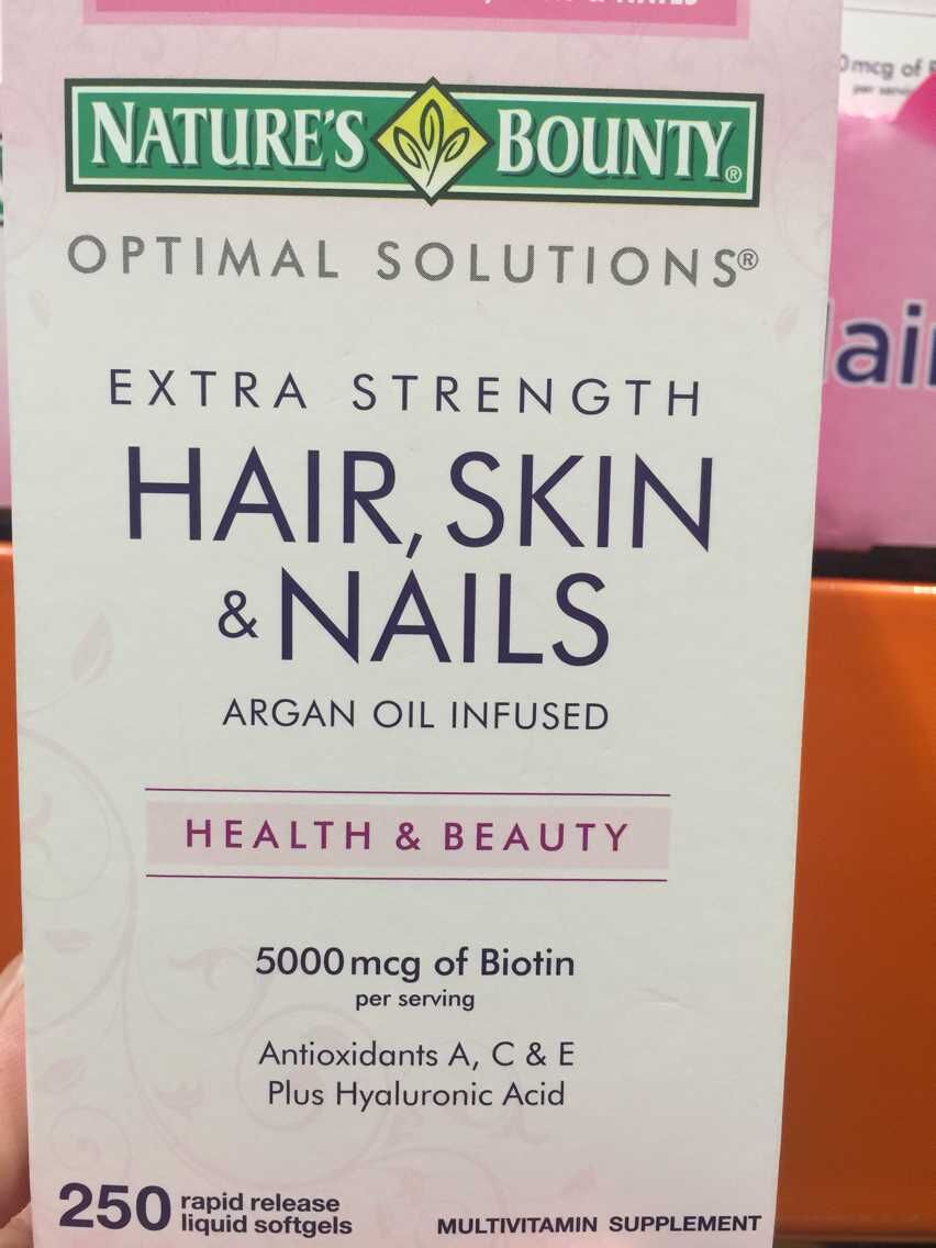 美国Nature’s Bounty Hair Skin Nails 胶原蛋白250粒